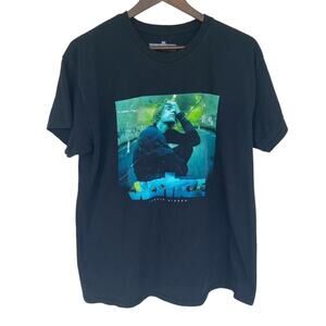 Justin Bieber Black World Tour 2022 T-Shirt - Large